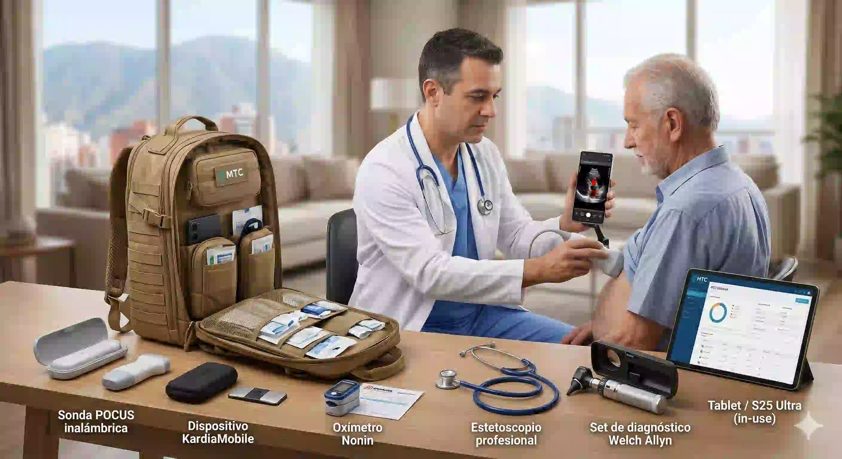 Atención por Internista a Domicilio